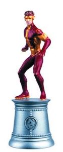 DC SUPERHERO CHESS FIG COLL MAG #77 KID FLASH WHITE KNIGHT (