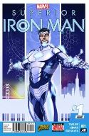 SUPERIOR IRON MAN #1 2ND PTG CHOI VAR AXIS (PP #1155)