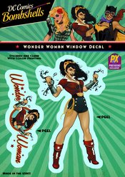 DC BOMBSHELLS WONDER WOMAN PX VINYL DECAL