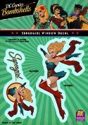 DC BOMBSHELLS SUPERGIRL PX VINYL DECAL