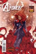 A-FORCE #1 HUGHES INHUMANS 50TH ANNIVERSARY VAR SWA