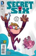 SECRET SIX #4 TEEN TITANS GO VAR ED