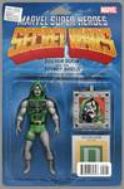 SECRET WARS #8 (OF 9) CHRISTOPHER ACTION FIGURE VAR SWA