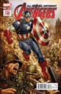 ALL NEW ALL DIFFERENT AVENGERS #4 CAP AMERICA 75TH ANNIV VAR