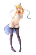 FAIRY TAIL LUCY 1/6 PVC FIG WHITE CAT GRAVURE VER