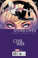 SPIDER-GWEN #7 STEVENS CIVIL WAR VAR SWO
