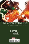 UNCANNY AVENGERS #8 HANS CIVIL WAR VAR ASO