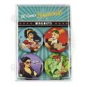 DC BOMBSHELLS 4PC MAGNET SET