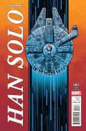 STAR WARS HAN SOLO #1 (OF 5) MILLENNIUM FALCON VAR