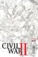 CIVIL WAR II #4 (OF 8) GI B&W VIRGIN CONNECTING E VAR