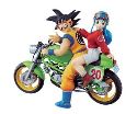 DBZ SON GOKU & CHICHI REAL MCCOY 5 DESKTOP STATUE