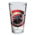 TOON TUMBLERS CAPTAIN AMERICA 3 ANT-MAN PINT GLASS