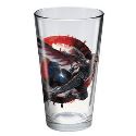 TOON TUMBLERS CAPTAIN AMERICA 3 FALCON PINT GLASS