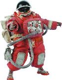 ACTION PORTABLE WV2 DEAD COSMONAUT GOLOVOREZ 1/12 SCALE FIG