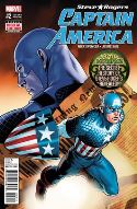 CAPTAIN AMERICA STEVE ROGERS #2 SAIZ 2ND PTG VAR