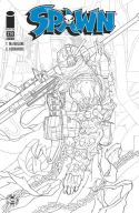 SPAWN #270 CVR B SHANYAR B&W VAR (MR)