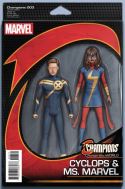 CHAMPIONS #3 CHRISTOPHER NOW ACTION FIGURE VAR