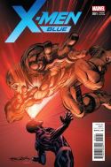 X-MEN BLUE #1 N ADAMS VAR