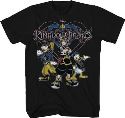 KINGDOM HEARTS KINGDOM ROCKS BLACK T/S MED (NOV169086)