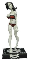 ZOMBIE TRAMP STATUE BLACK & WHITE