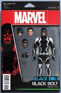 BLACK BOLT #1 CHRISTOPHER ACTION FIGURE VAR