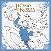 (USE AUG218857) LEGEND OF KORRA COLORING BOOK TP