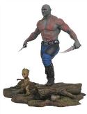 MARVEL GALLERY GOTG 2 DRAX & BABY GROOT PVC FIG