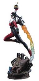 DC SUPER POWERS COLL HARLEY QUINN 19IN MAQUETTE  (APR17