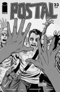 POSTAL #23 CVR C B&W WALKING DEAD #51 TRIBUTE VAR (MR)
