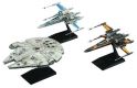 SW E8 LAST JEDI RESISTANCE VEHICLE 3PK MDL KIT SET (Net)