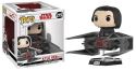 POP DELUXE STAR WARS E8 TIE FIGHTER W/KYLO REN VINYL FIG