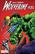 ALL NEW WOLVERINE #31 HULK VAR LEG