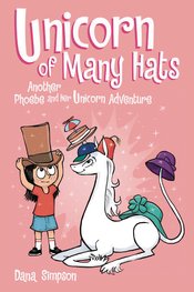 PHOEBE & HER UNICORN GN VOL 07 UNICORN MANY HATS