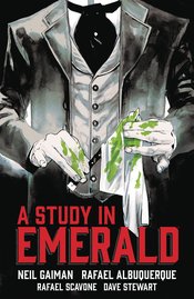 (USE SEP208034) NEIL GAIMAN STUDY IN EMERALD HC