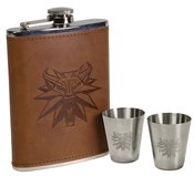 (USE JUL219193) WITCHER DELUXE FLASK SET