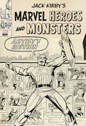 JACK KIRBY MARVEL HEROES & MONSTERS ARTIST ED HC