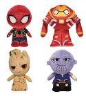 FUNKO SUPERCUTE AVENGERS INFINITY WAR 6PC PLUSH DISP  (