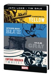 JEPH LOEB TIM SALE YELLOW BLUE GRAY & WHITE OMNIBUS HC