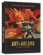 DUNGEONS & DRAGONS ART AND ARCANA VISUAL HIST HC