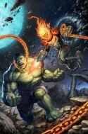 IMMORTAL HULK #6 SCHOONOVER COSMIC GHOST RIDER VAR