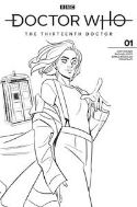 DOCTOR WHO 13TH #1 CVR L TARR B&W