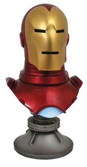 LEGENDS IN 3D MARVEL COMIC IRON MAN 1/2 SCALE BUST