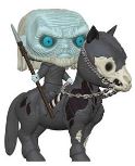 POP RIDES GAME OF THRONES WHITE WALKER ON HORSE VIN FIG