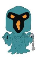 POP ANIMATION SCOOBY DOO PHANTOM SHADOW VIN FIG