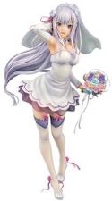 RE ZERO STARTING LIFE EMILIA 1/7 PVC FIG WEDDING VER (MR) (C