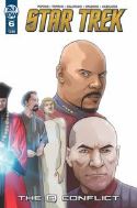 STAR TREK Q CONFLICT #6 (OF 6) CVR B MESSINA