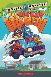 WOLFIE MONSTER & BIG BAD PIZZA BATTLE GN VOL 01