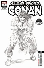 SAVAGE SWORD OF CONAN #2 2ND PTG GARNEY VAR