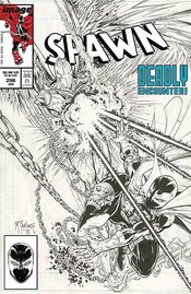 (USE MAY198790) SPAWN #298 CVR C B&W MCFARLANE