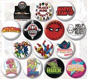 MARVEL 80TH ANNIVERSARY 144PC BUTTON DIS